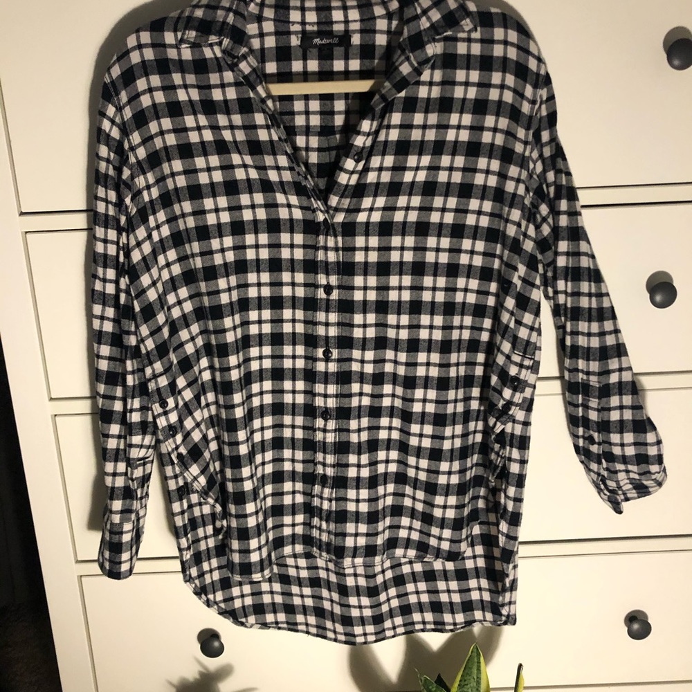Madewell Side Button Flannel - image 1